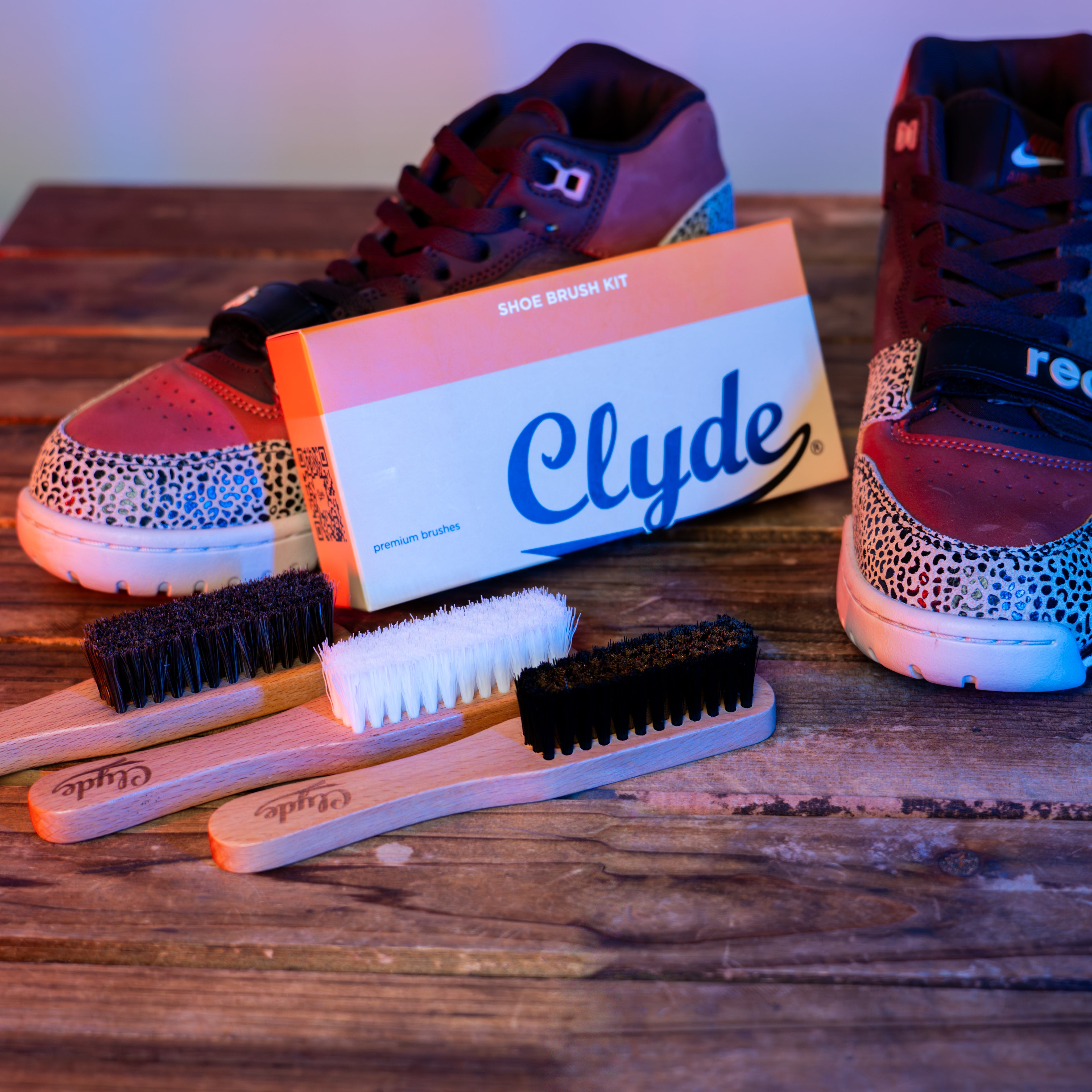 Clyde Shoe Brush Kit