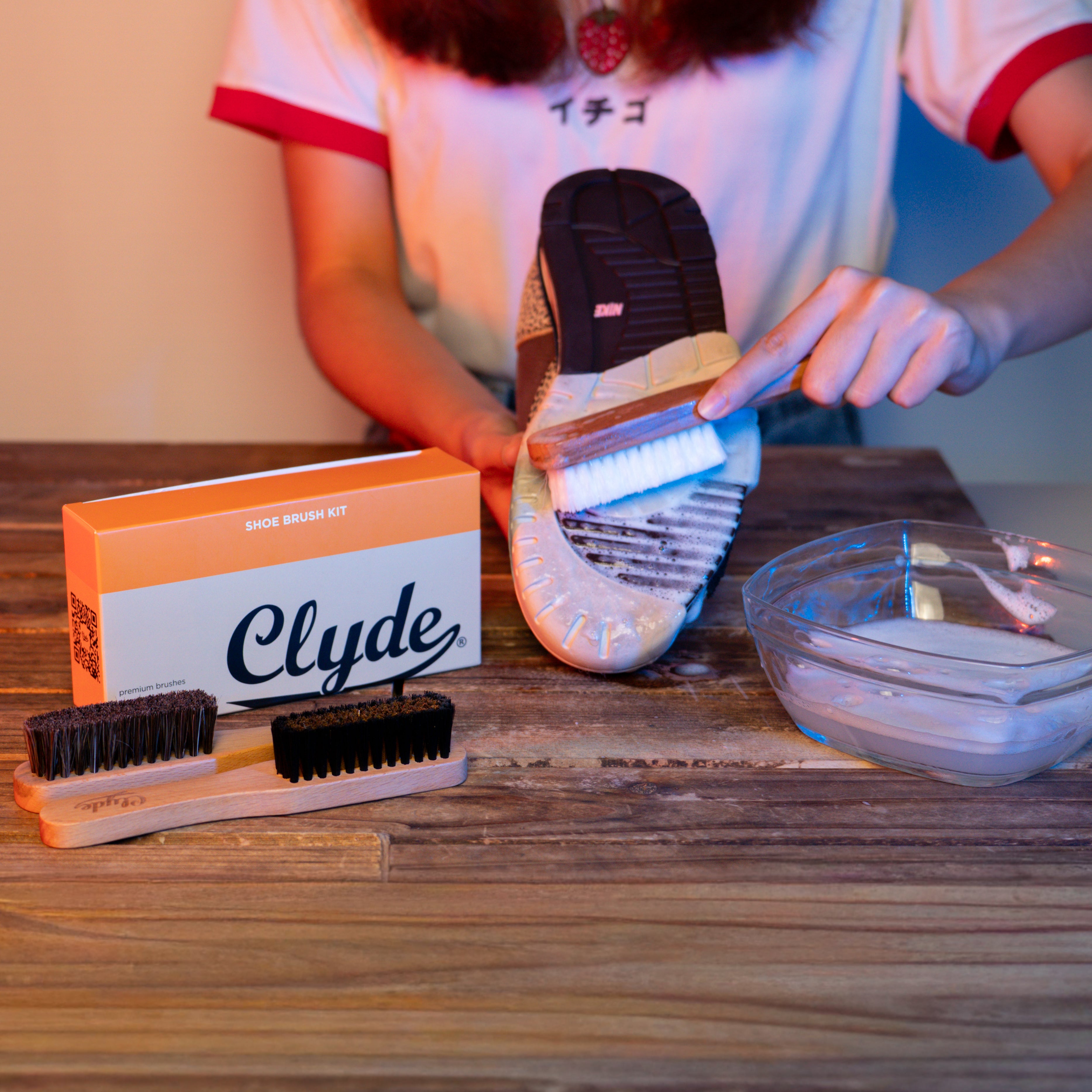 Clyde Shoe Brush Kit