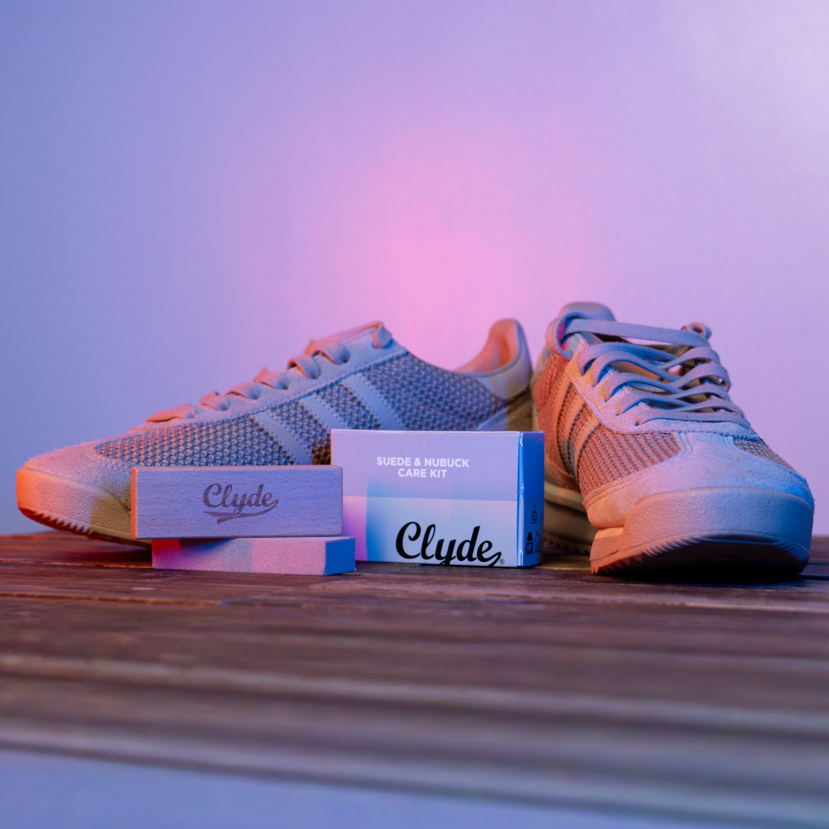 Clyde Suede and Nubuck Care Kit – Clyde Premium Shoe Cleaner