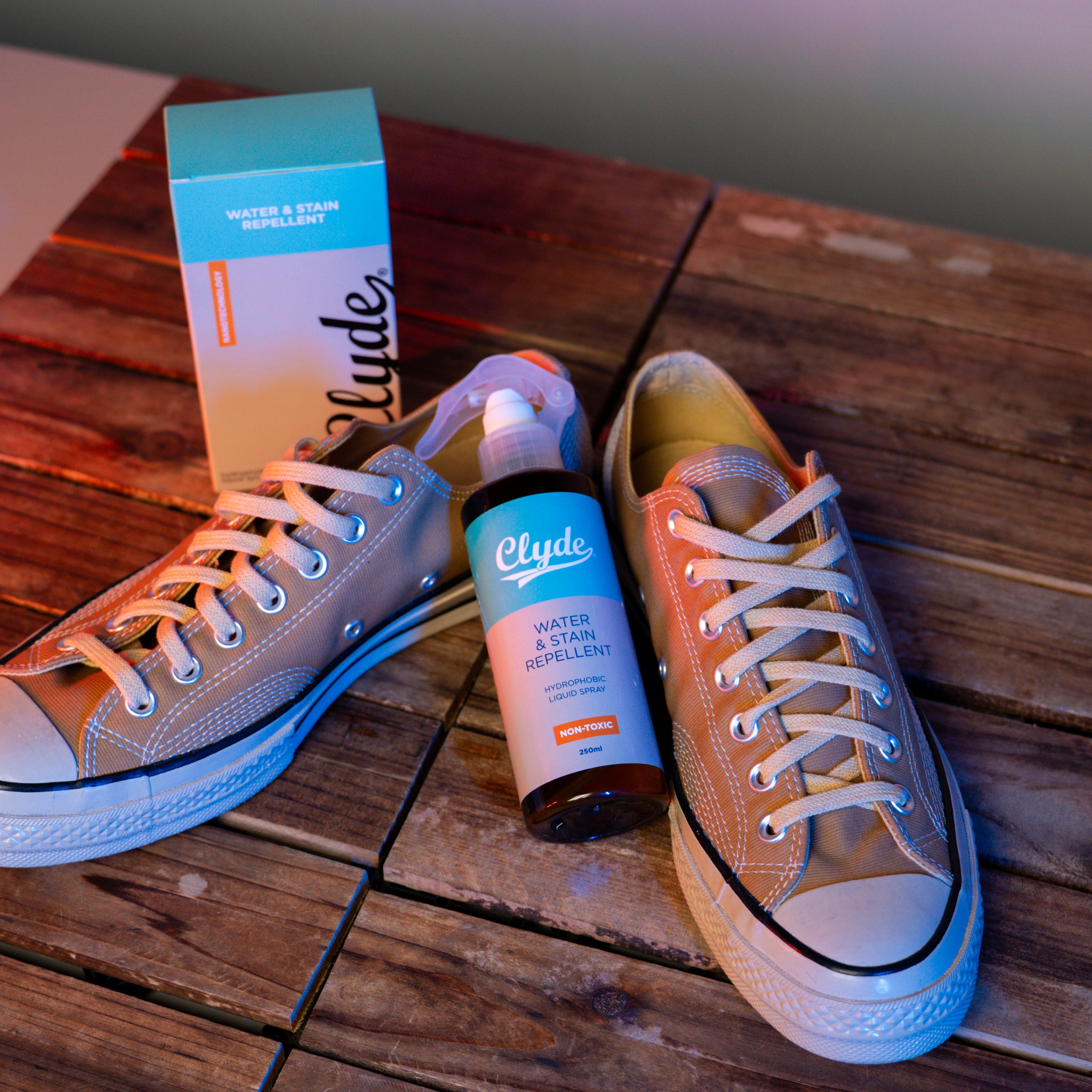 Clyde Water and Stain Repellent  Clyde Premium Shoe Cleaner